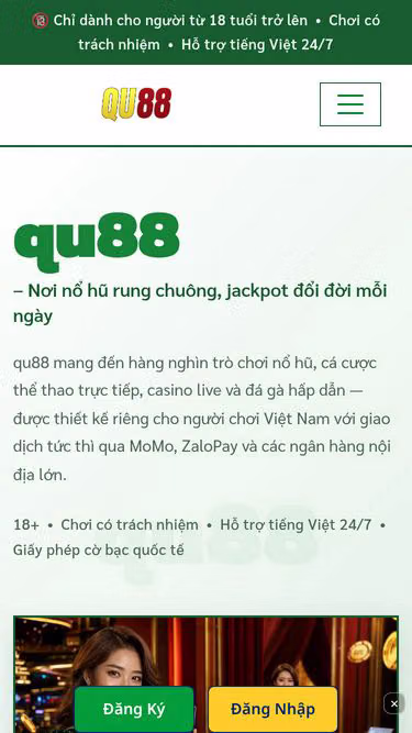 Screenshot of qu88.world