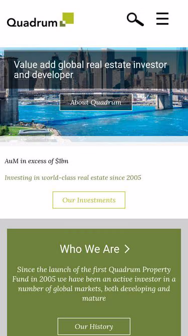 Screenshot of quadrum.ge