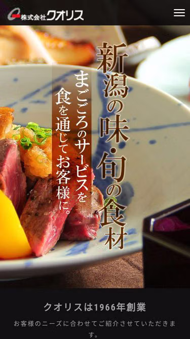 Screenshot of qualis.co.jp
