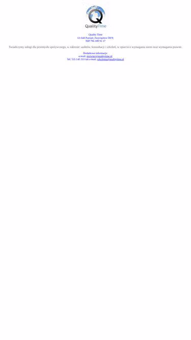 Screenshot of qualitytime.pl