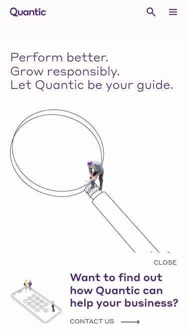 Screenshot of quantic.online