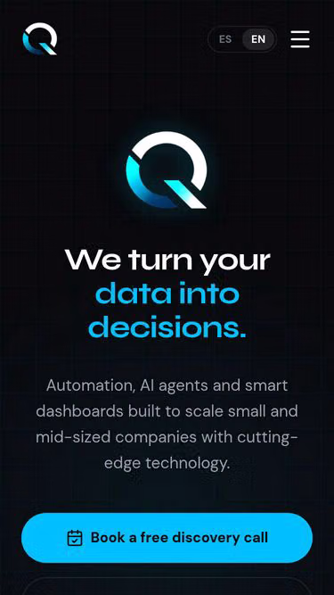 Screenshot of quantic.studio