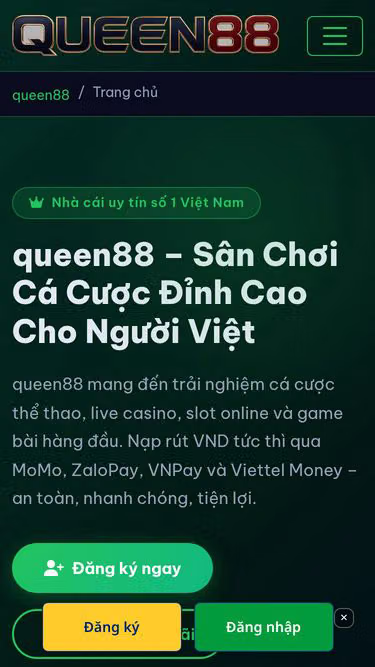 Screenshot of queen88.bio