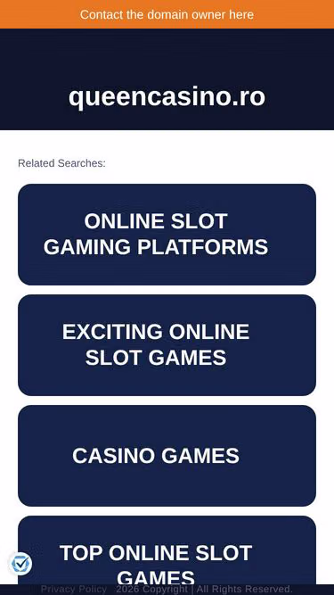 Screenshot of queencasino.ro
