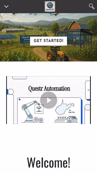 Screenshot of questr.business