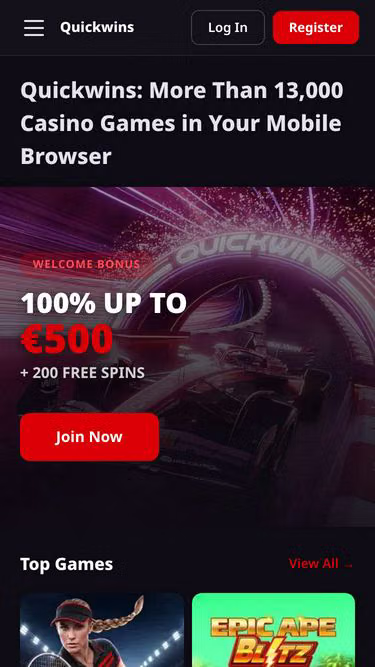 Screenshot of quickwins.marketing