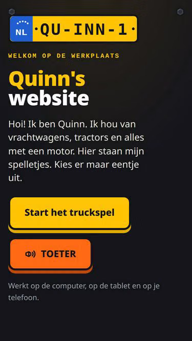 Screenshot of quinn.sh