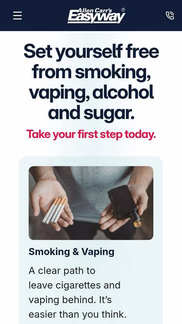 Screenshot of quitsmoking.co.nz