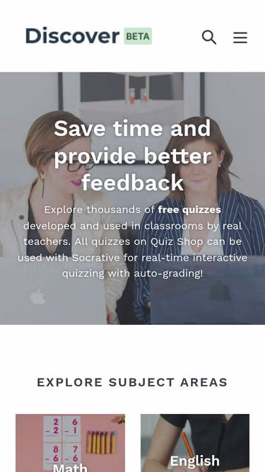 Screenshot of quiz.studio