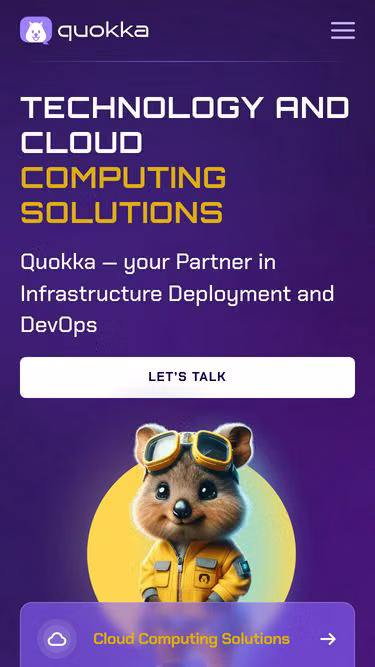 Screenshot of quokka.ms