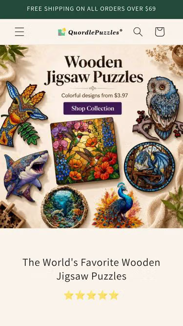 Screenshot of quordlepuzzles.jp