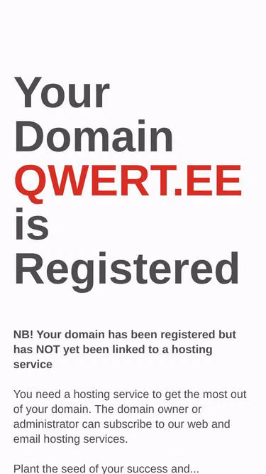 Screenshot of qwert.ee