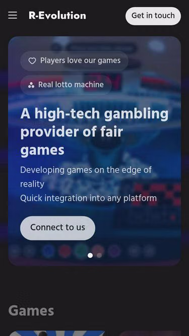 Screenshot of r-evolution.org