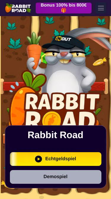 Screenshot of rabbitroadgame.de