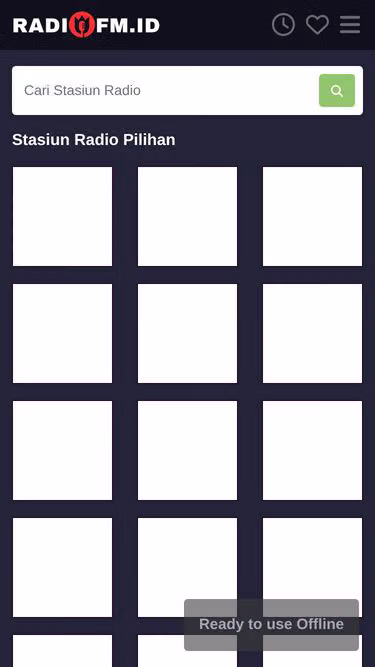 Screenshot of radiofm.id