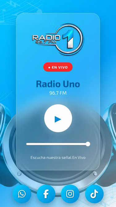 Screenshot of radiouno.com.bo