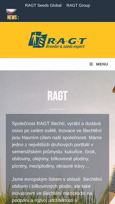 Screenshot of ragt.cz