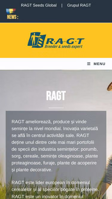 Screenshot of ragt.ro