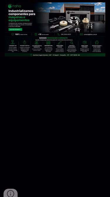 Screenshot of raha.com.br