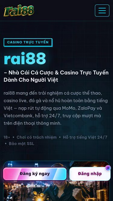 Screenshot of rai88.games