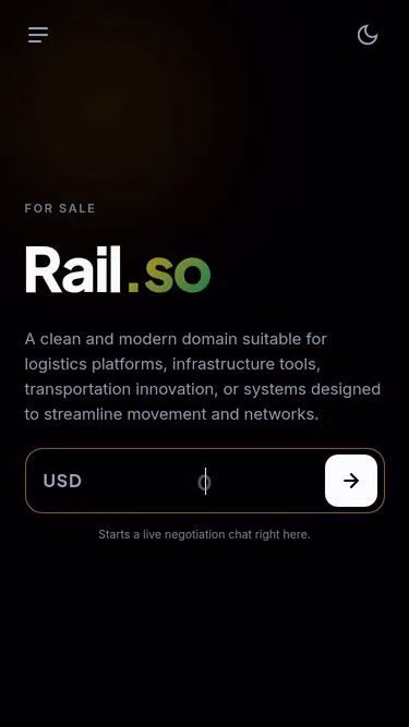Screenshot of rail.so