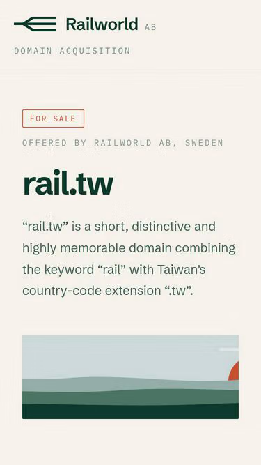 Screenshot of rail.tw