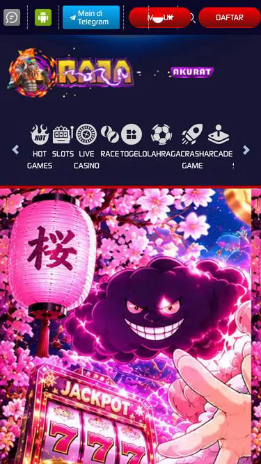 Screenshot of rajaakurat.com
