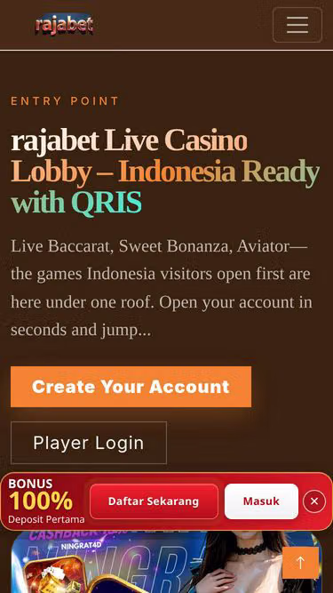 Screenshot of rajabet.bid