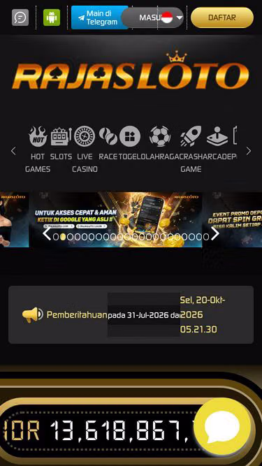 Screenshot of rajaslotoplay.online