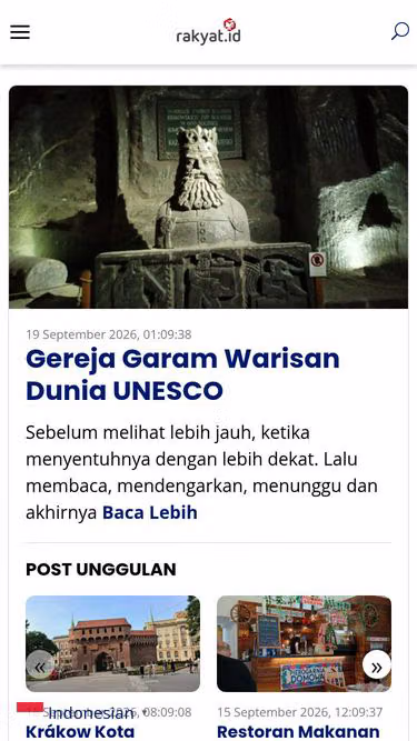 Screenshot of rakyat.id
