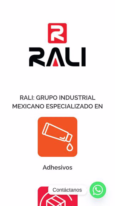 Screenshot of rali.mx