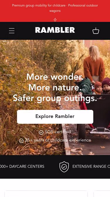 Screenshot of rambler.company