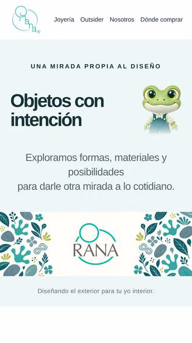Screenshot of rana.mx