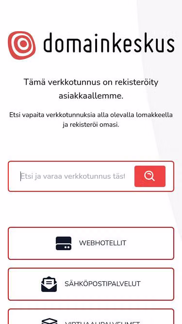 Screenshot of rando.fi