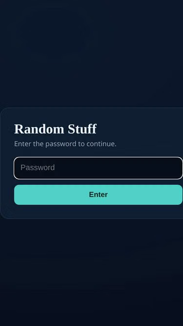 Screenshot of randomstuff.ai