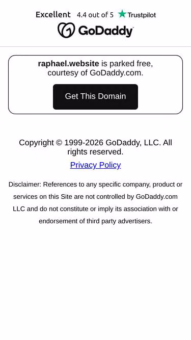 Screenshot of raphael.website