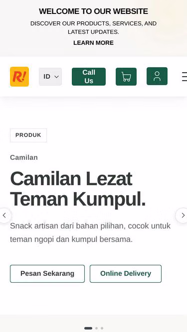 Screenshot of rasa.co.id