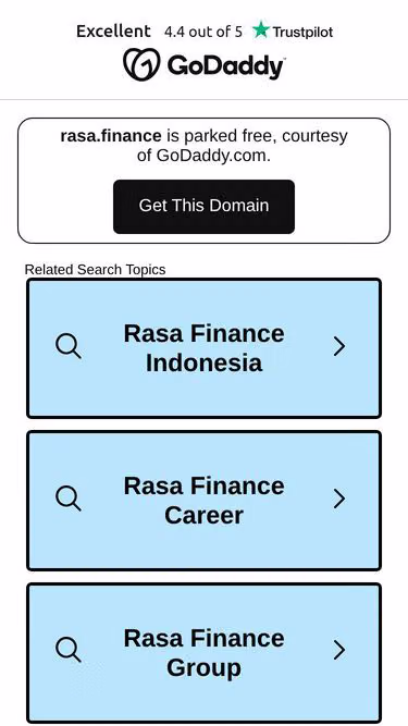 Screenshot of rasa.finance