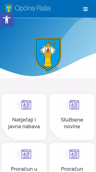 Screenshot of rasa.hr