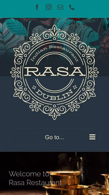 Screenshot of rasa.ie