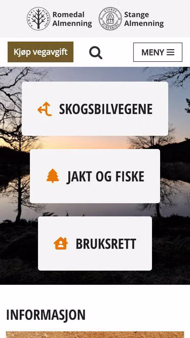 Screenshot of rasa.no