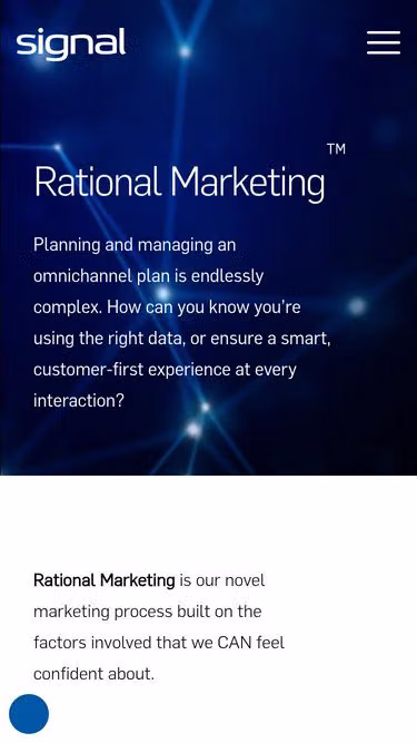 Screenshot of rational.marketing