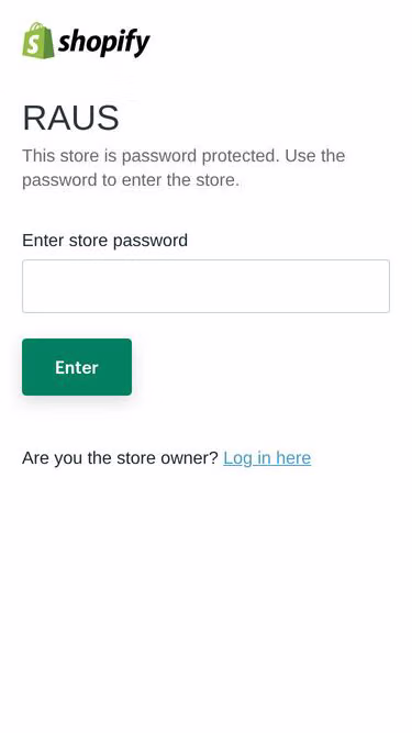 Screenshot of raus.co