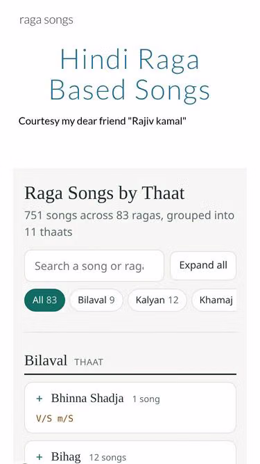 Screenshot of ravi.sg