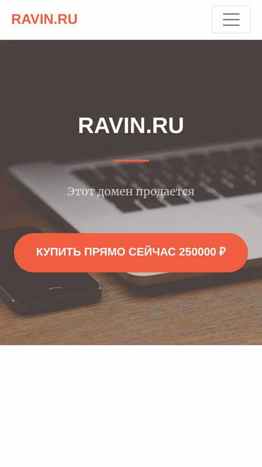 Screenshot of ravin.ru
