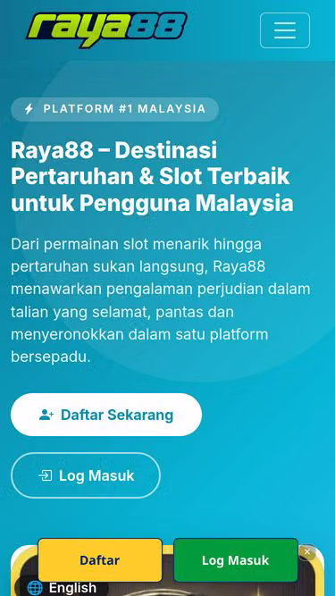 Screenshot of raya88.onl