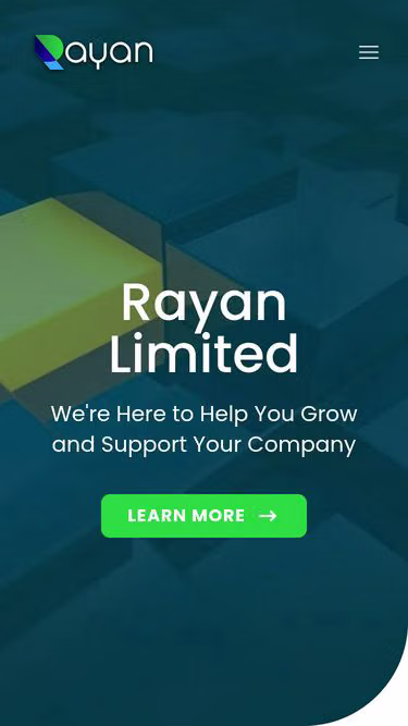 Screenshot of rayan.solutions