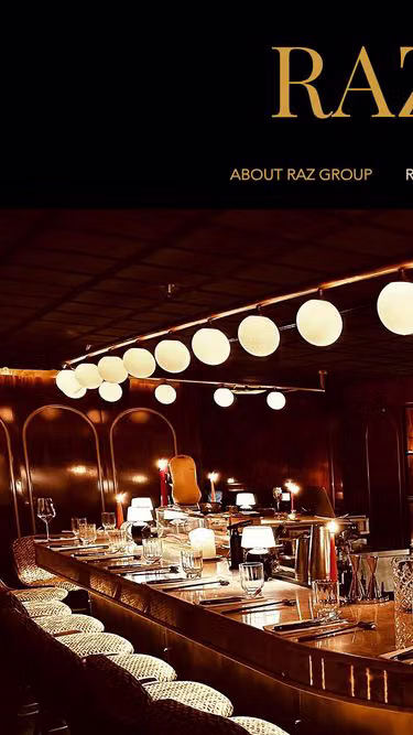 Screenshot of raz.group