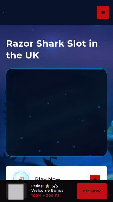 Screenshot of razorshark.uk