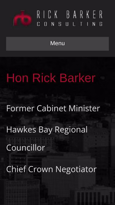 Screenshot of rbconsulting.nz